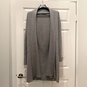 Knee length wrapped Cardigan